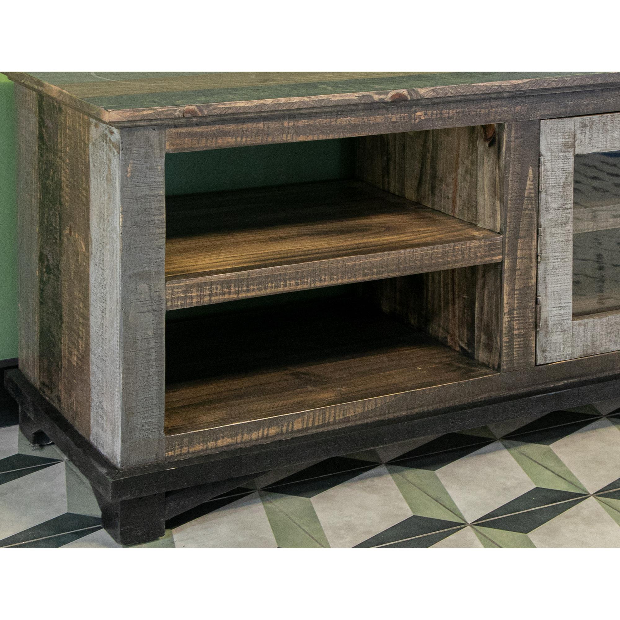 Loft Brown 2 Door 93" TV Stand 8 Loft Brown 2 Door 93" TV Stand - Image 8