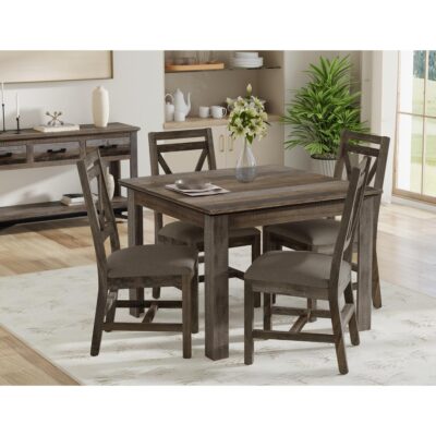 Loft Brown 42" Dining Table IFD6441TBL42 14 Loft Brown 42" Dining Table IFD6441TBL42 IFD6441TBL42 IFD6441TBL42 06