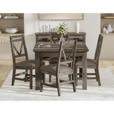 Loft Brown 42" Dining Table IFD6441TBL42 15 Loft Brown 42" Dining Table IFD6441TBL42 IFD6441TBL42 IFD6441TBL42 07