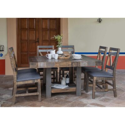 Loft Brown 54" Square Dining Table 8 Loft Brown 54" Square Dining Table IFD6441TBL54 IFD6441TBL54 02