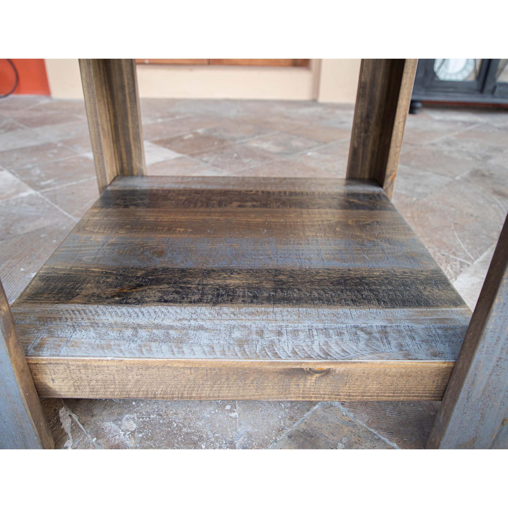 Loft Brown 54" Square Dining Table 6 Loft Brown 54" Square Dining Table - Image 6