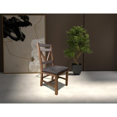 Loft Brown Wooden Chair IFD6443CHR IFD6443CHR 02