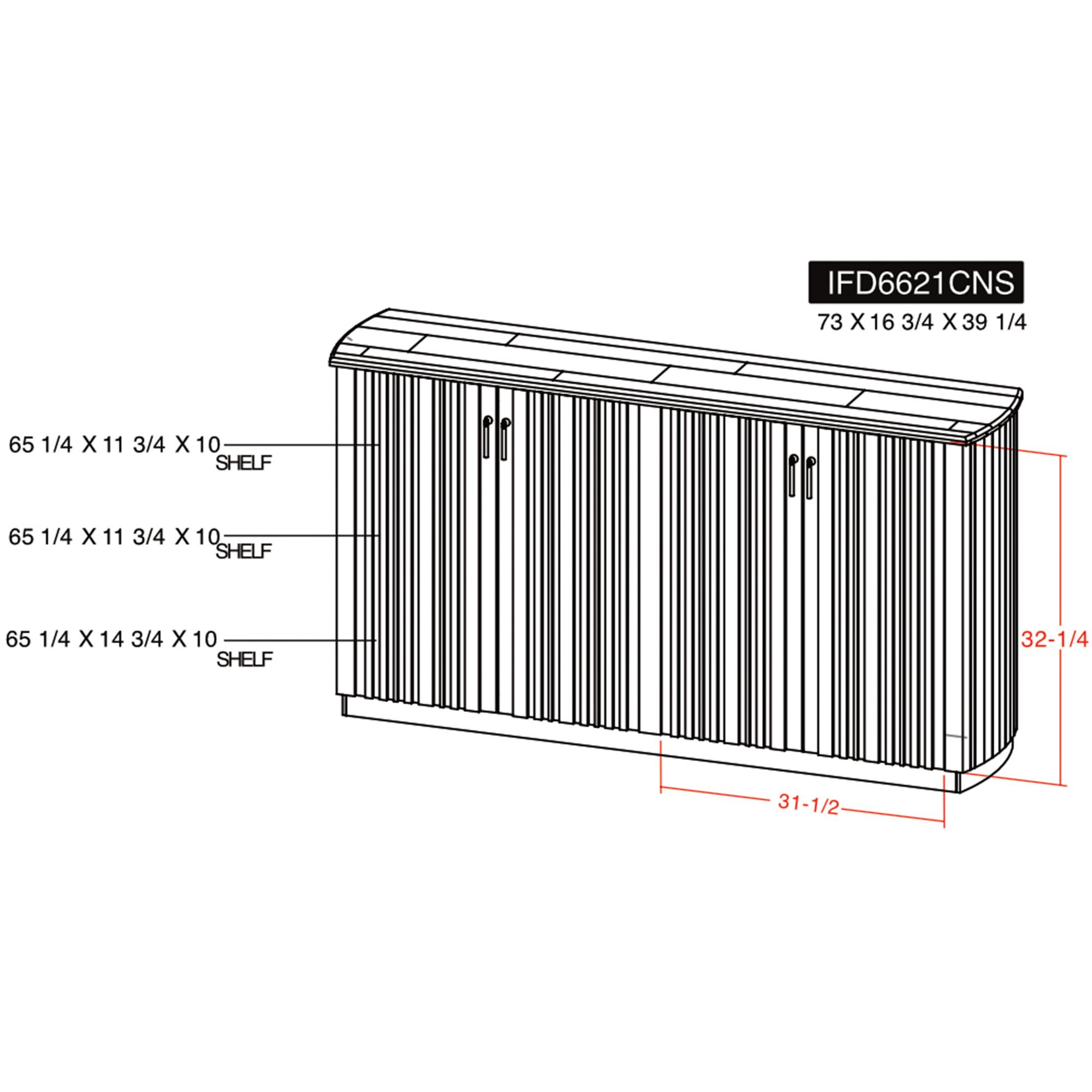 Mezquite 4 Door Console 9 Mezquite 4 Door Console - Image 9