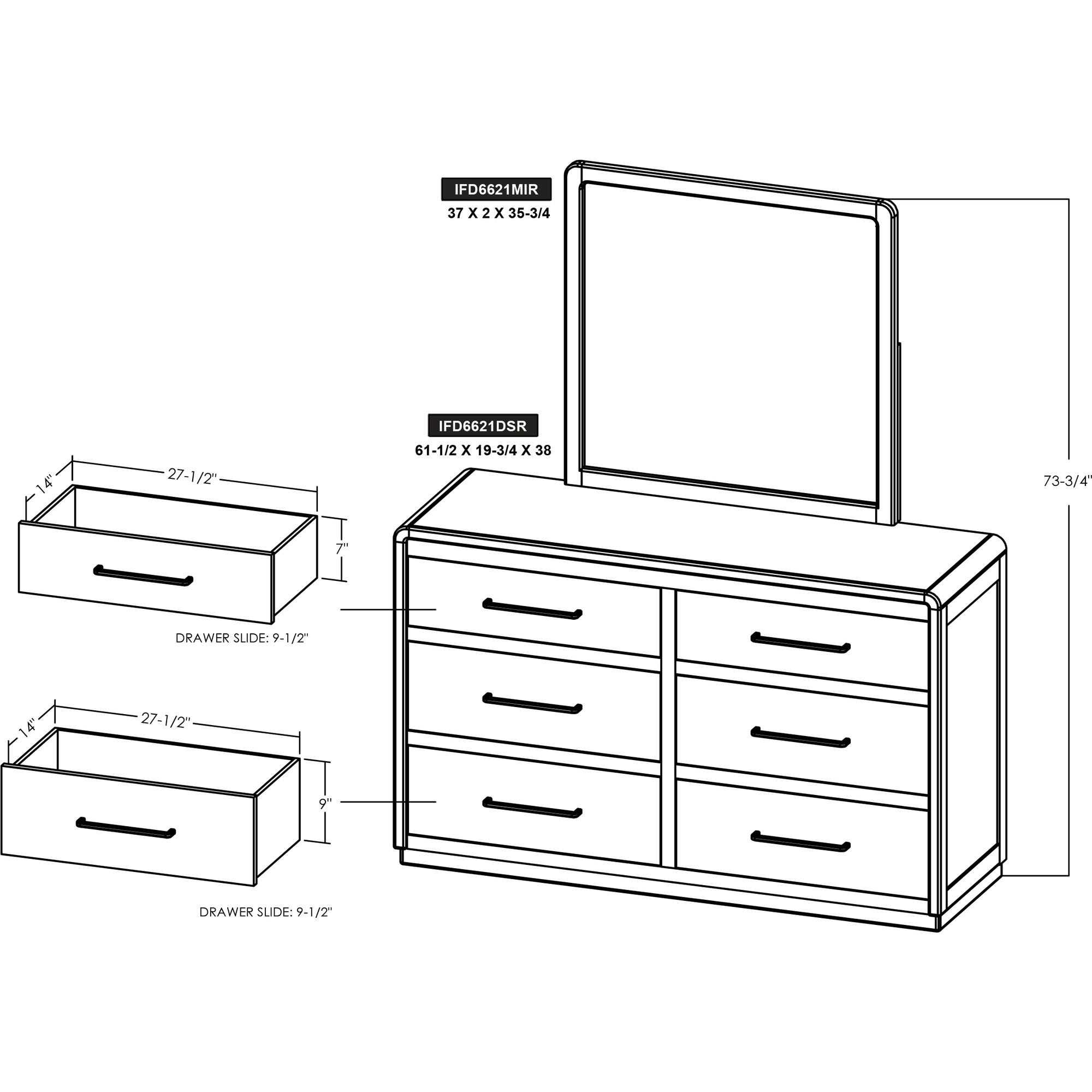 Mezquite 6 Drawer Dresser 7 Mezquite 6 Drawer Dresser - Image 7
