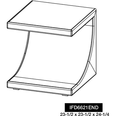 Mezquite End Table IFD6621END IFD6621END 07