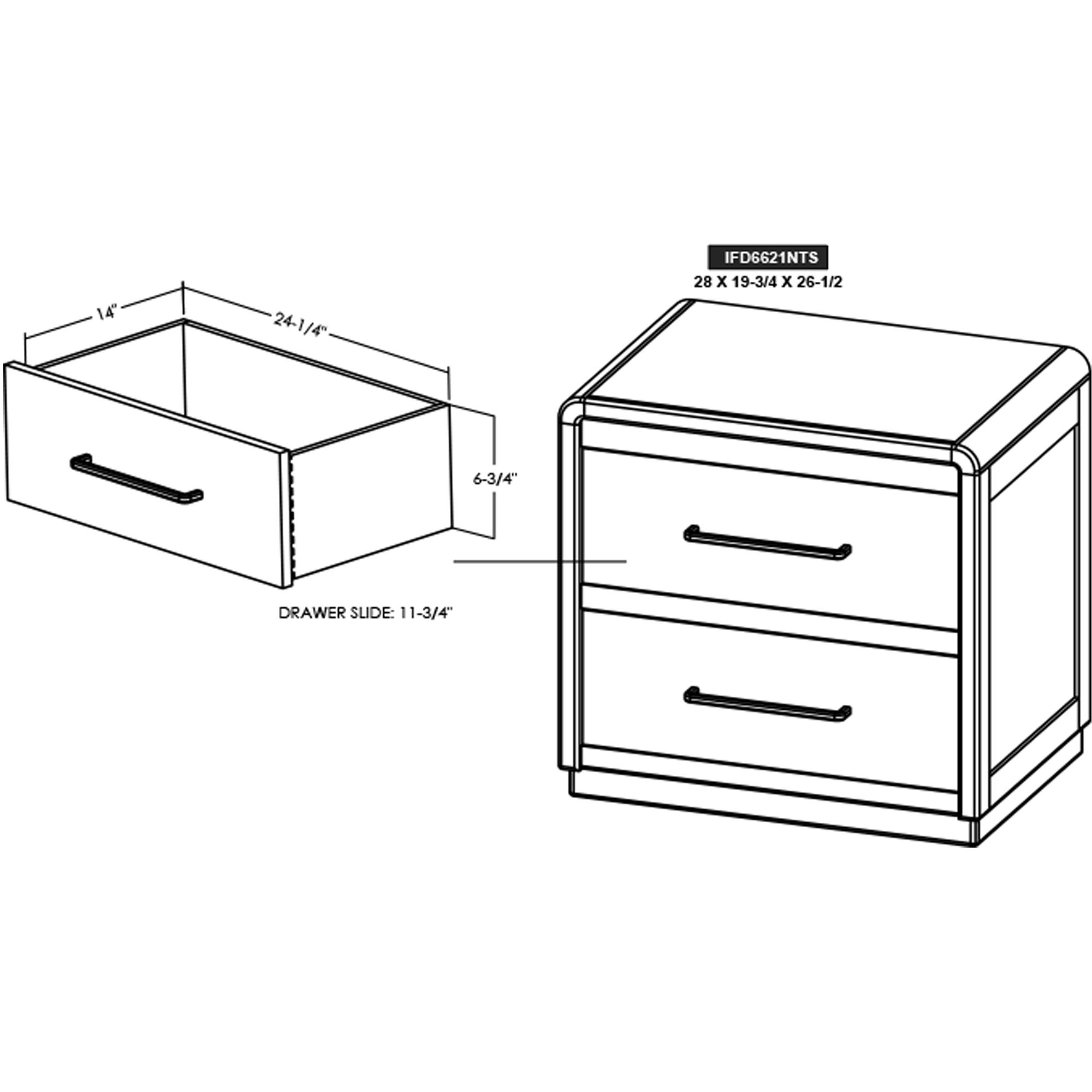 Mezquite 2 Drawer Nightstand 6 Mezquite 2 Drawer Nightstand - Image 6