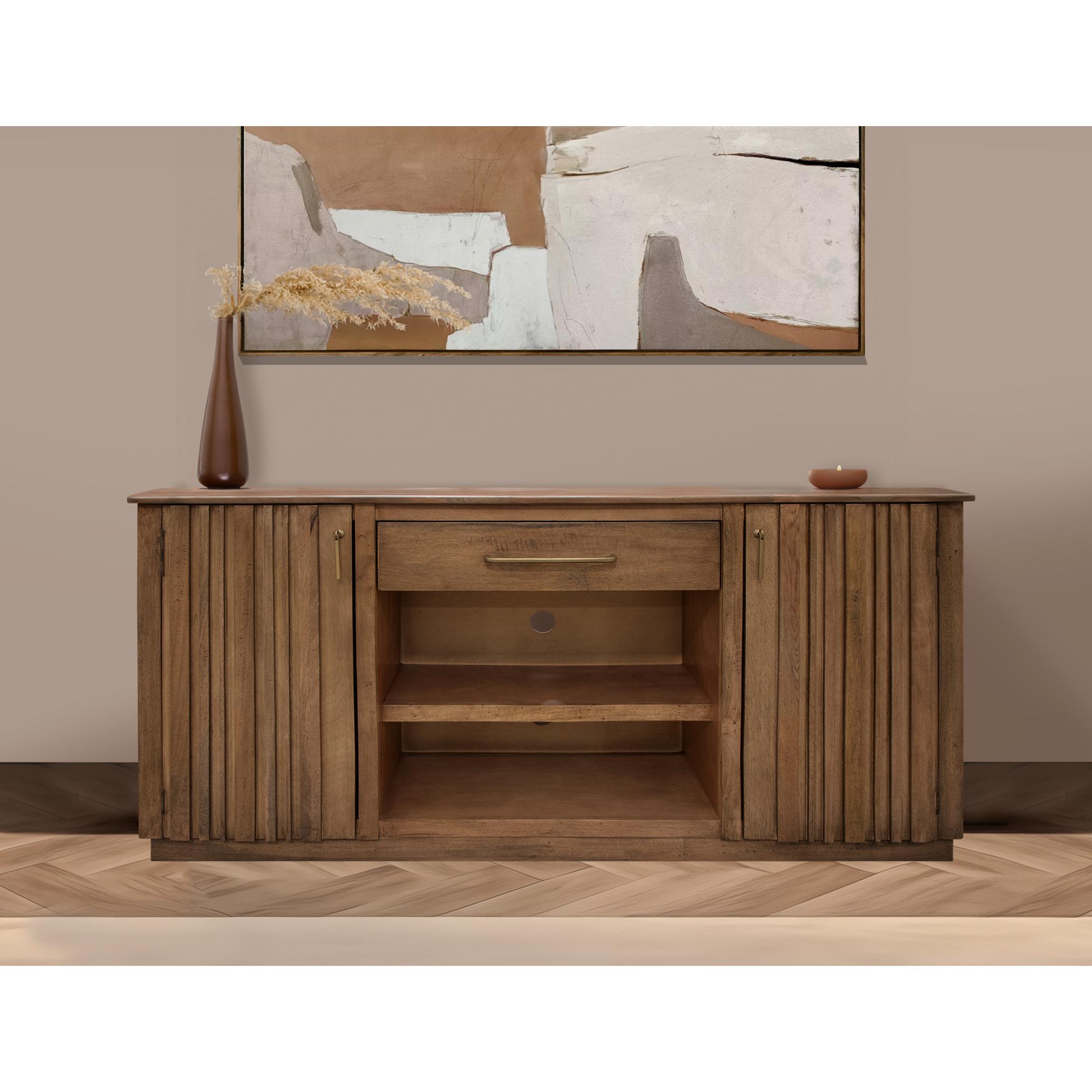 Mezquite 1 Drawer 2 Door TV Stand 5 Mezquite 1 Drawer 2 Door TV Stand - Image 5