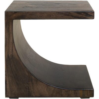 Dark Mezquite Wooden End Table IFD6631END IFD6631END 02