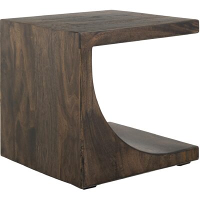 Dark Mezquite Wooden End Table IFD6631END IFD6631END 03