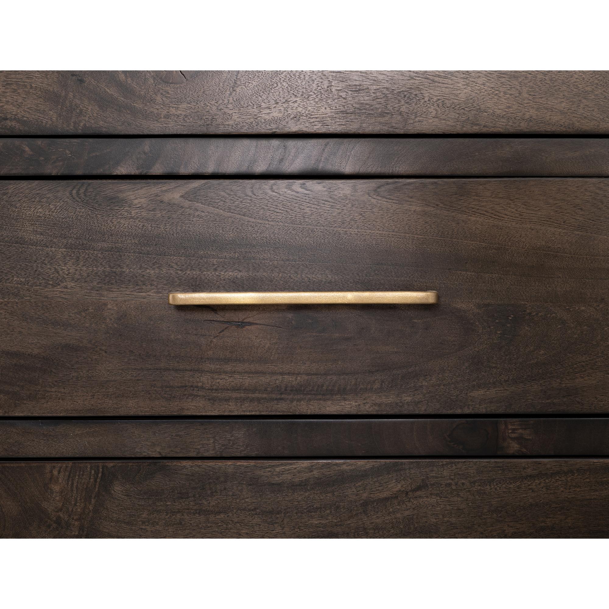 Dark Mezquite 2 Drawer Nightstand 7 Dark Mezquite 2 Drawer Nightstand - Image 7