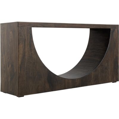 Dark Mezquite Wooden Sofa Table 7 Dark Mezquite Wooden Sofa Table IFD6631SFT IFD6631SFT 02