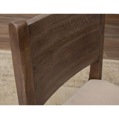 Dark Mezquite Wooden Chair IFD6632CHR IFD6632CHR 05