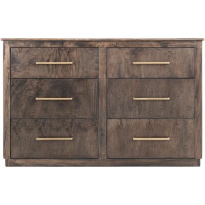 Dark Mezquite 6 Drawer Dresser IFD6632DSR