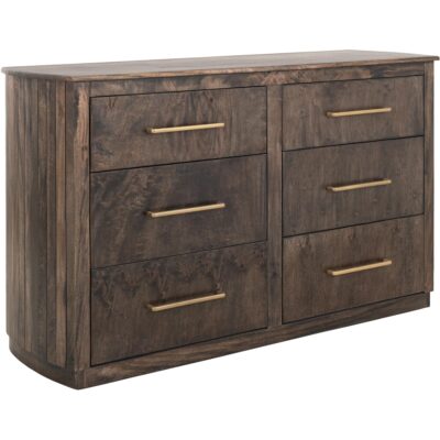 Dark Mezquite 6 Drawer Dresser IFD6632DSR IFD6632DSR IFD6632DSR 02