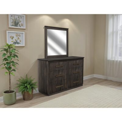 Dark Mezquite 6 Drawer Dresser IFD6632DSR IFD6632DSR IFD6632DSR 04