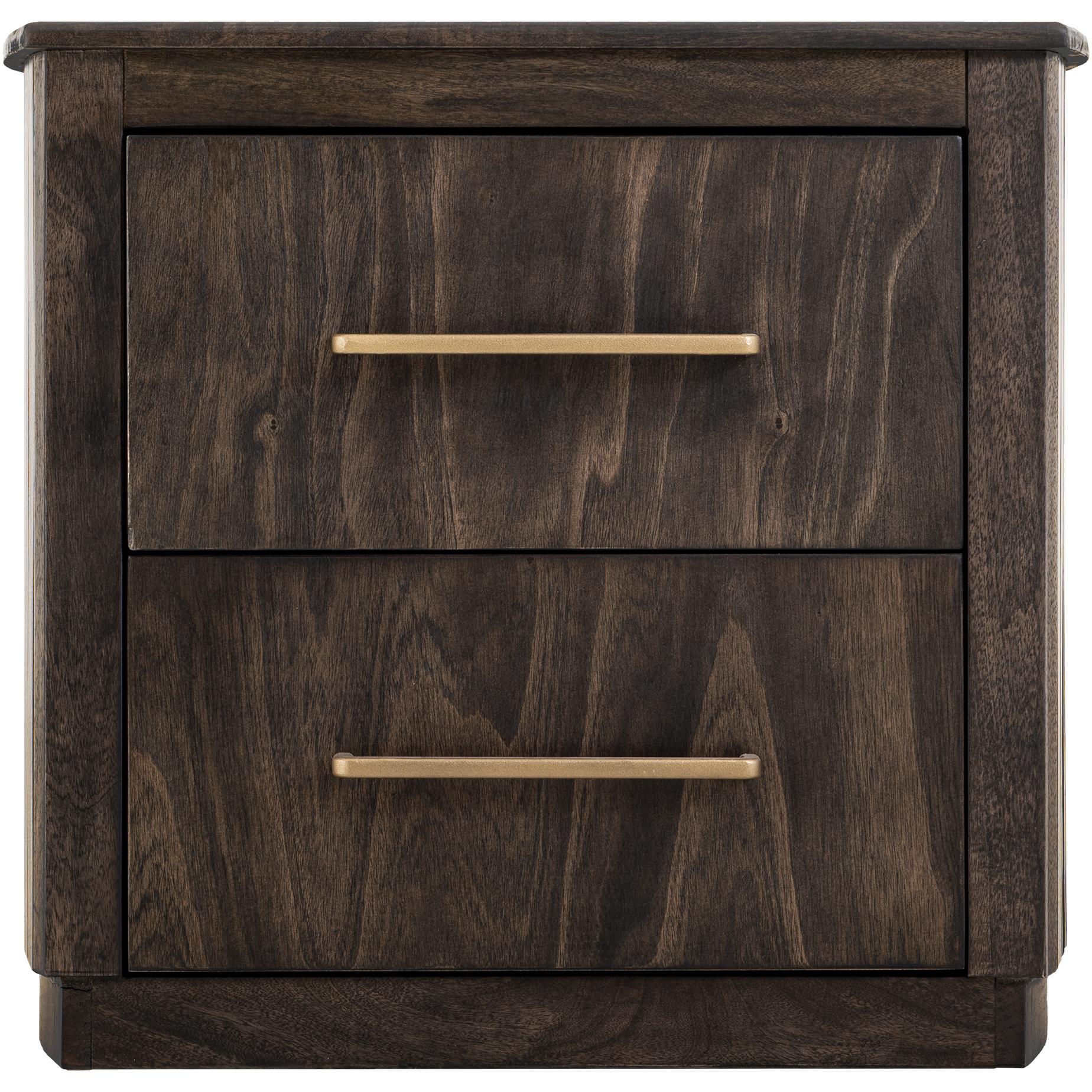 Dark Mezquite 2 Drawer Nightstand 1 Dark Mezquite 2 Drawer Nightstand