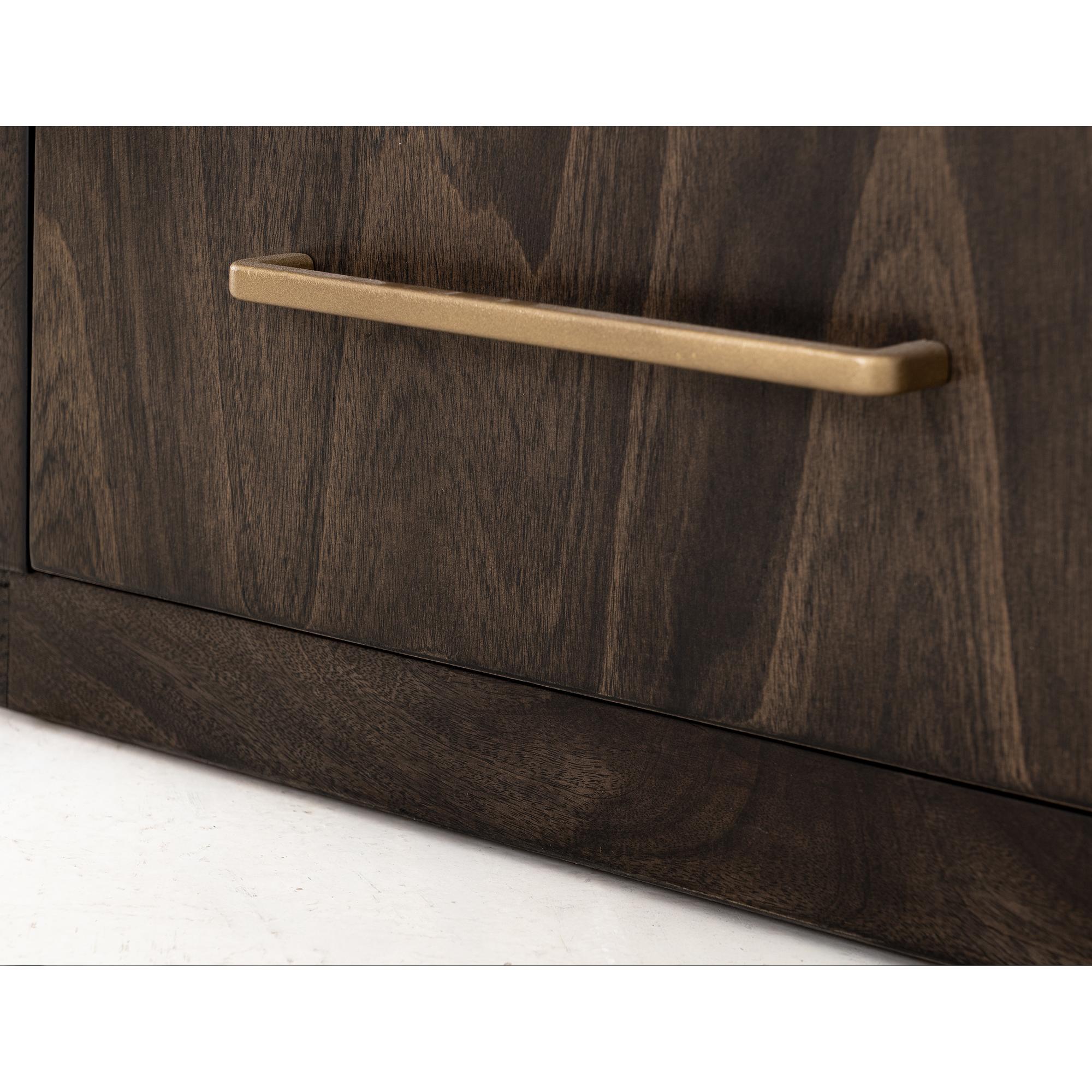 Dark Mezquite 2 Drawer Nightstand 7 Dark Mezquite 2 Drawer Nightstand - Image 7