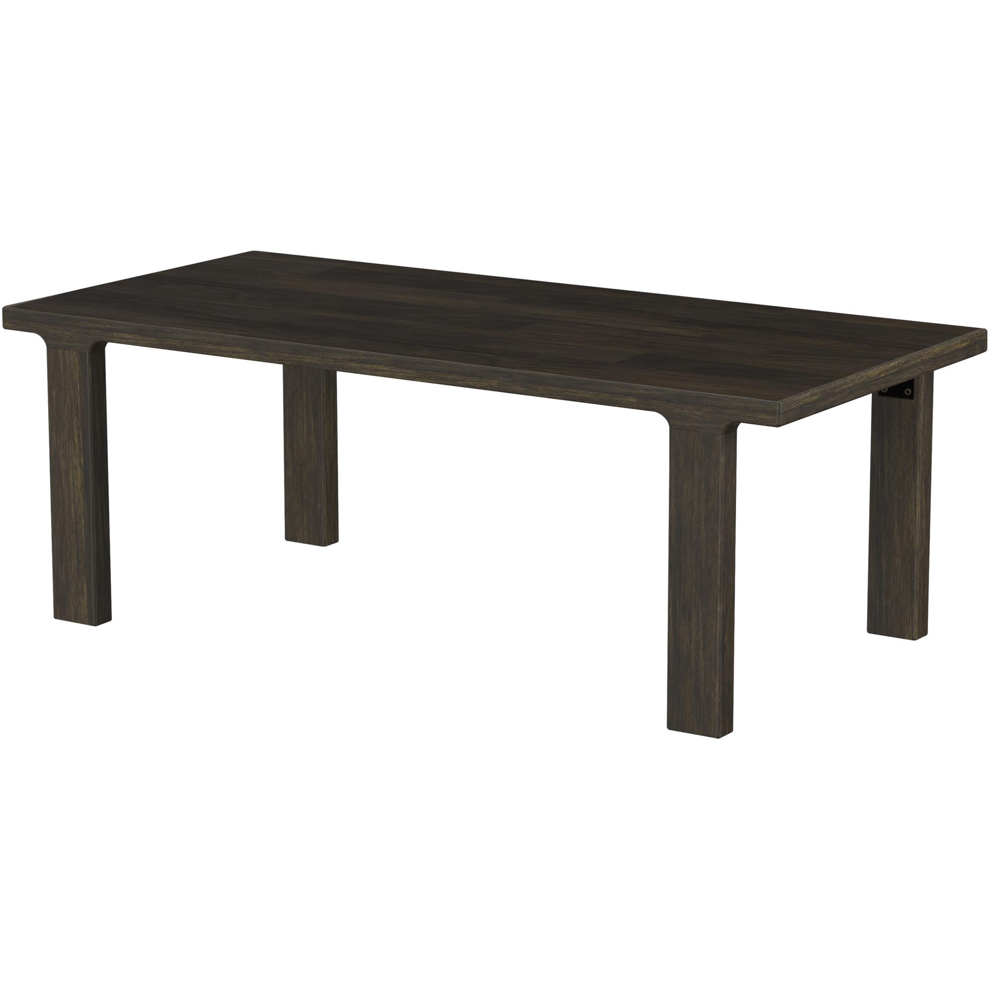 Dark Mezquite Wooden Table 1 Dark Mezquite Wooden Table