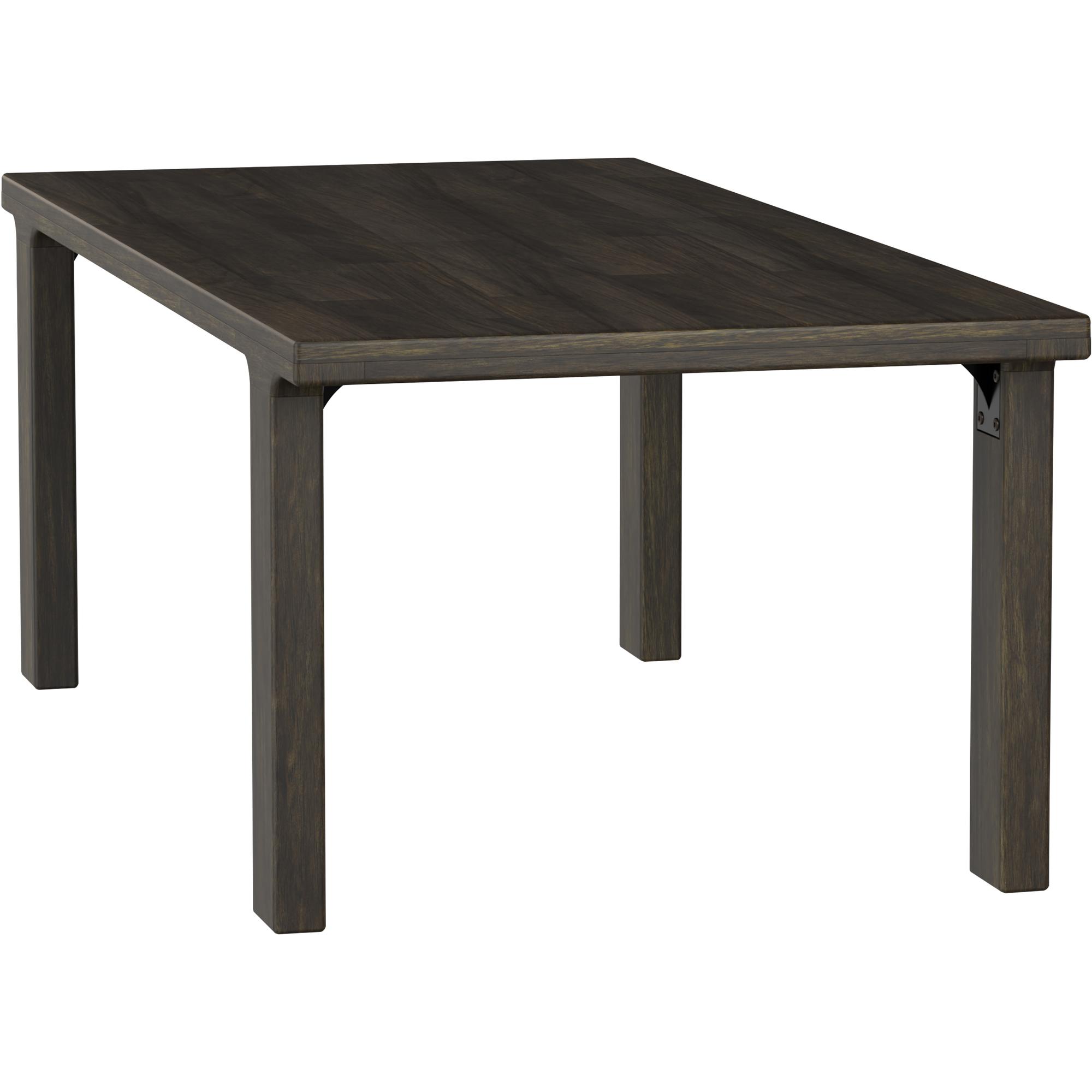 Dark Mezquite Wooden Table 3 Dark Mezquite Wooden Table - Image 3