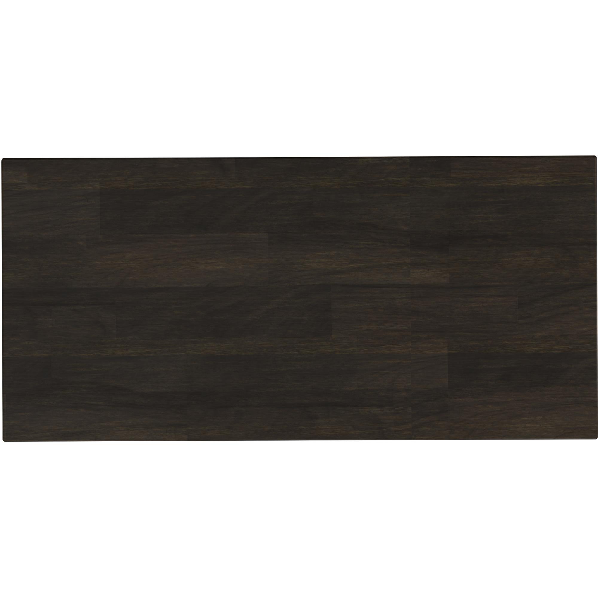 Dark Mezquite Wooden Table 4 Dark Mezquite Wooden Table - Image 4