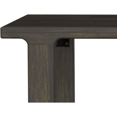 Dark Mezquite Wooden Table 14 Dark Mezquite Wooden Table IFD6632TBL IFD6632TBL 07