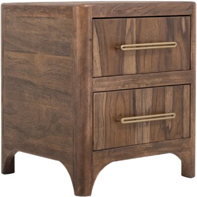 Praga 2 Drawer Nightstand