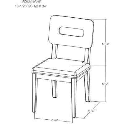 Luma Wooden Chair IFD6801CHR IFD6801CHR 08