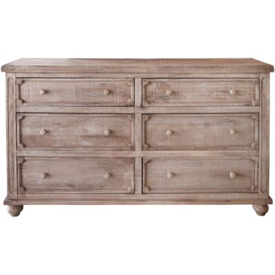 Aruba 6 Drawer Dresser