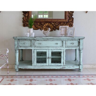 Aruba 3 Drawer 2 Doors 70" TV Stand IFD7333STN70BL IFD7333STN70BL 02