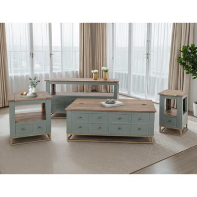 Timber 8 Drawers Hinged Top Cocktail Table IFD7751CKTGN IFD7751CKTGN 04