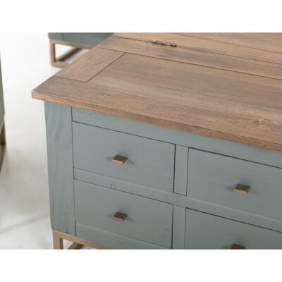 Timber 8 Drawers Hinged Top Cocktail Table IFD7751CKTGN IFD7751CKTGN 05