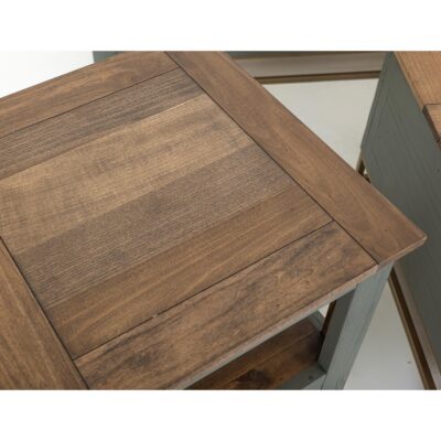 Timber 2 Drawer 1 Shelf End Table IFD7751ENDGN IFD7751ENDGN 08