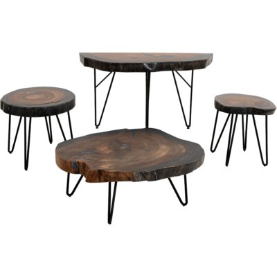 Parota Epoxy Live Edge Chairside Table IFD8351CSTBL IFD8351CSTBL 03