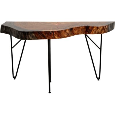 Parota Epoxy Live Edge Sofa Table