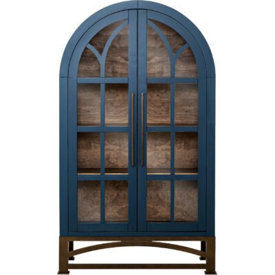Obsidian 2 Glass Door Cabinet