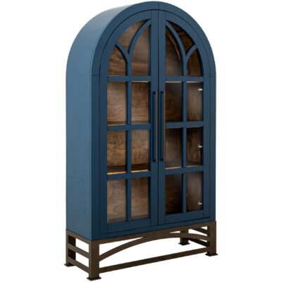 Obsidian 2 Glass Door Cabinet 12 Obsidian 2 Glass Door Cabinet IFD8531CABBL IFD8531CABBL 02