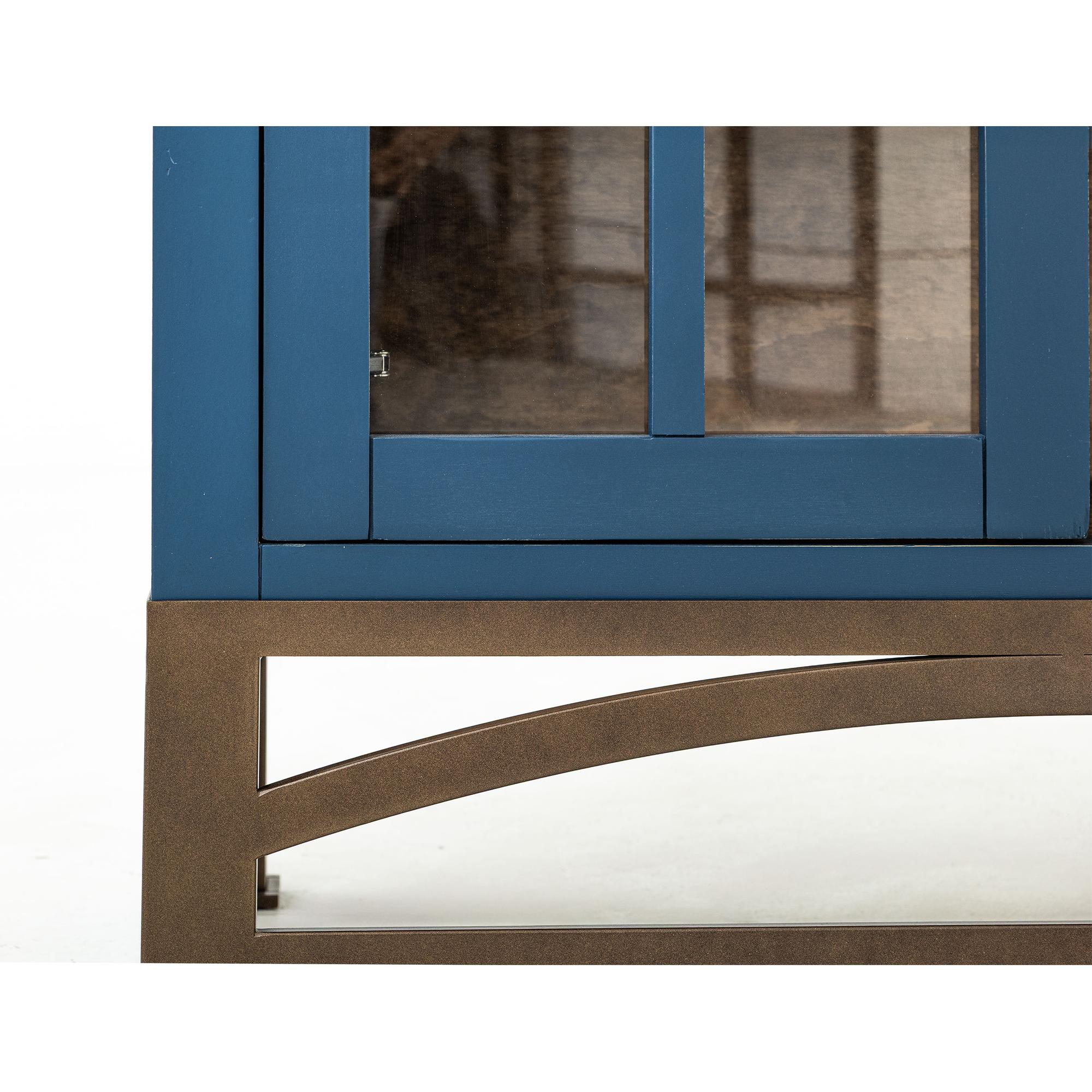 Obsidian 2 Glass Door Cabinet 9 Obsidian 2 Glass Door Cabinet - Image 9