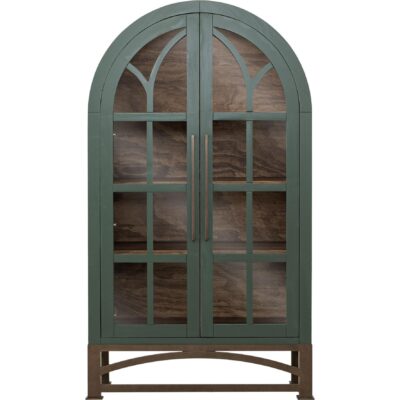 Obsidian 2 Glass Door Cabinet
