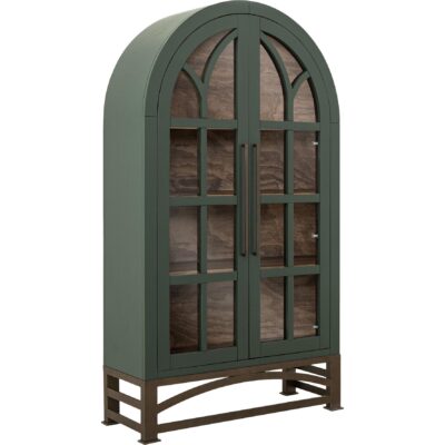 Obsidian 2 Glass Door Cabinet 12 Obsidian 2 Glass Door Cabinet IFD8531CABGN IFD8531CABGN 02