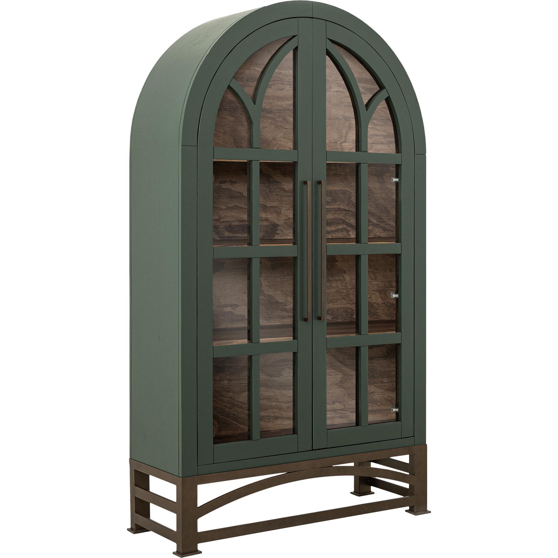 Obsidian 2 Glass Door Cabinet 2 Obsidian 2 Glass Door Cabinet - Image 2