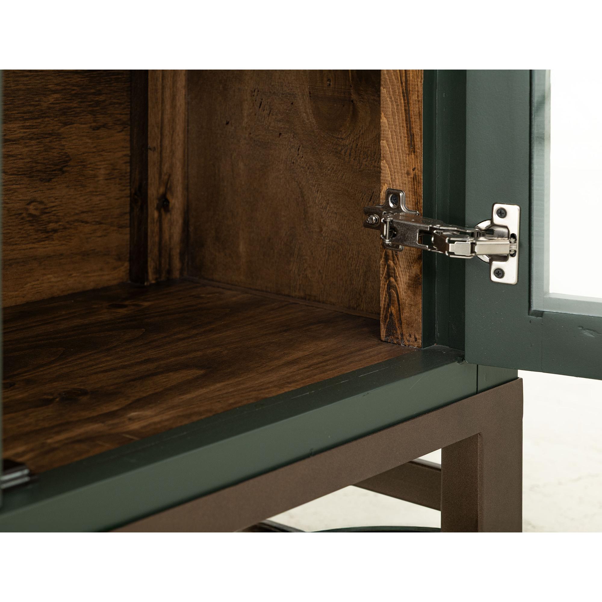 Obsidian 2 Glass Door Cabinet 6 Obsidian 2 Glass Door Cabinet - Image 6