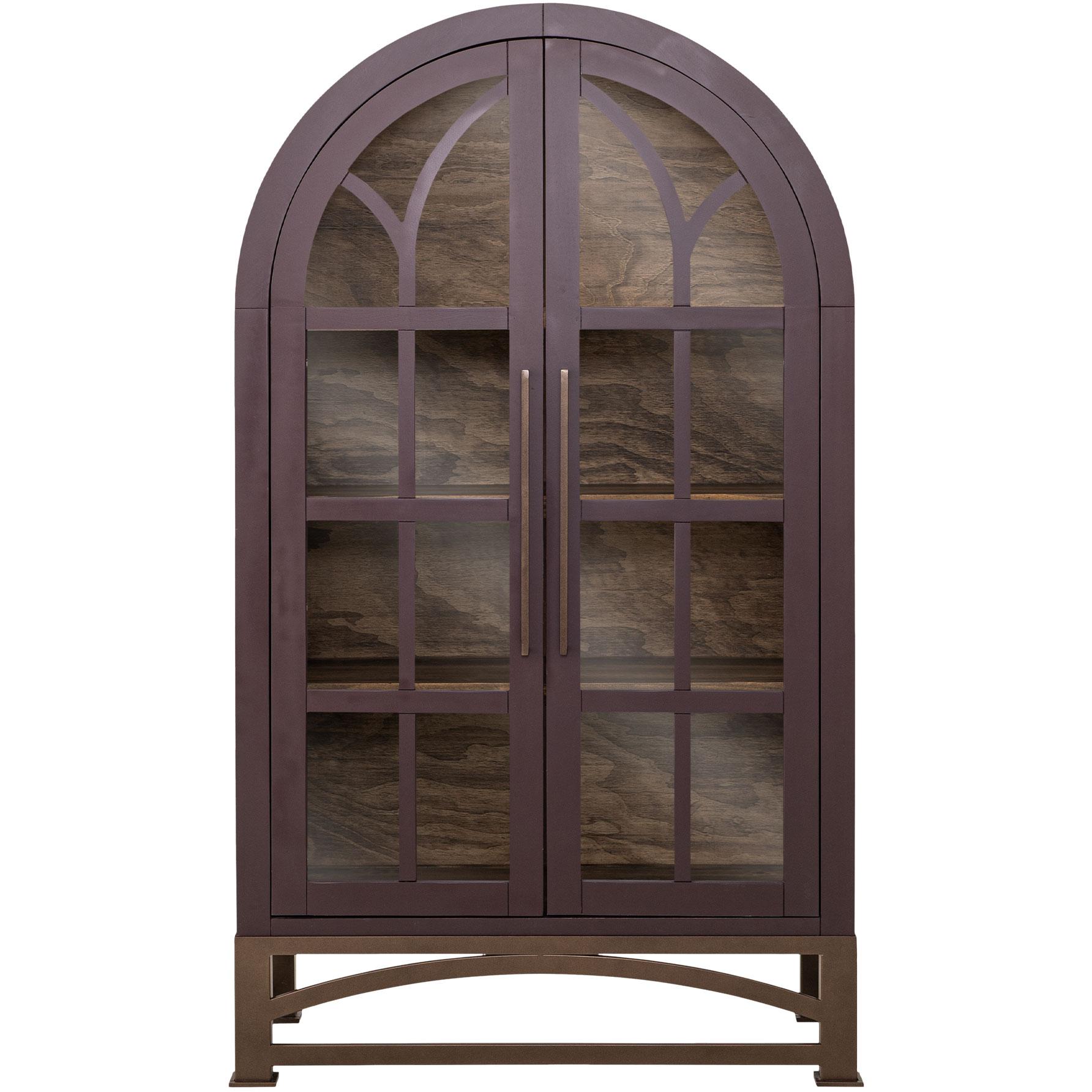 Obsidian 2 Glass Door Cabinet 1 Obsidian 2 Glass Door Cabinet
