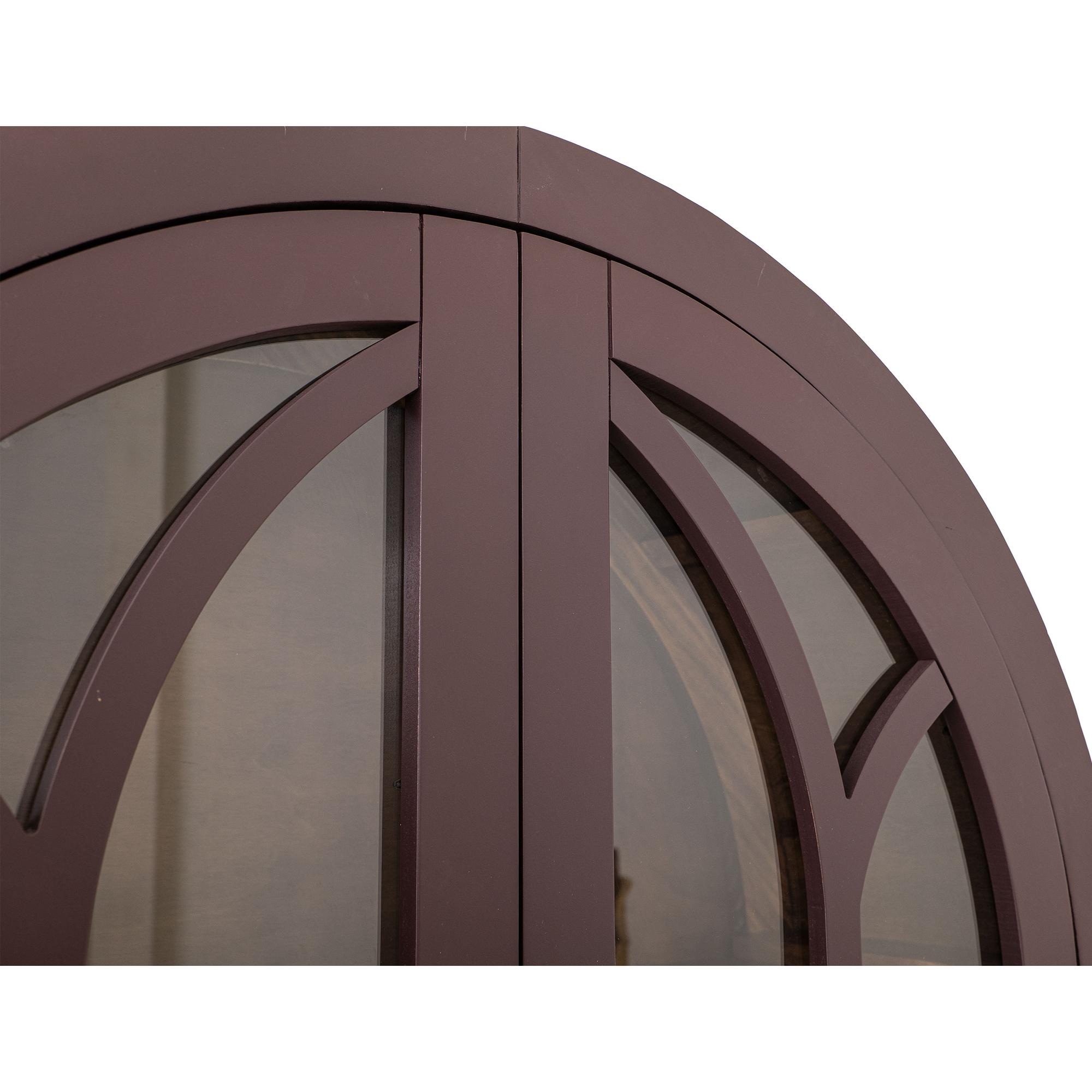 Obsidian 2 Glass Door Cabinet 7 Obsidian 2 Glass Door Cabinet - Image 7