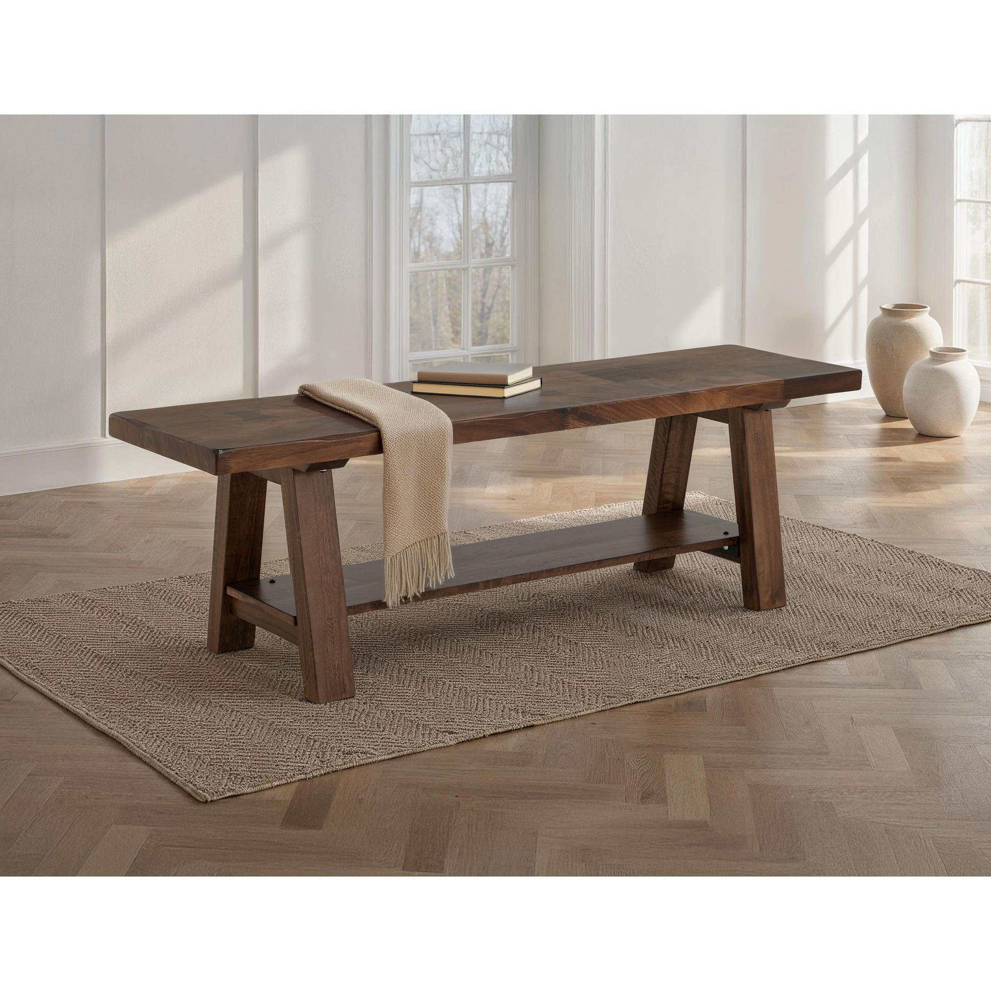 Parota Wooden Bench 4 Parota Wooden Bench - Image 4