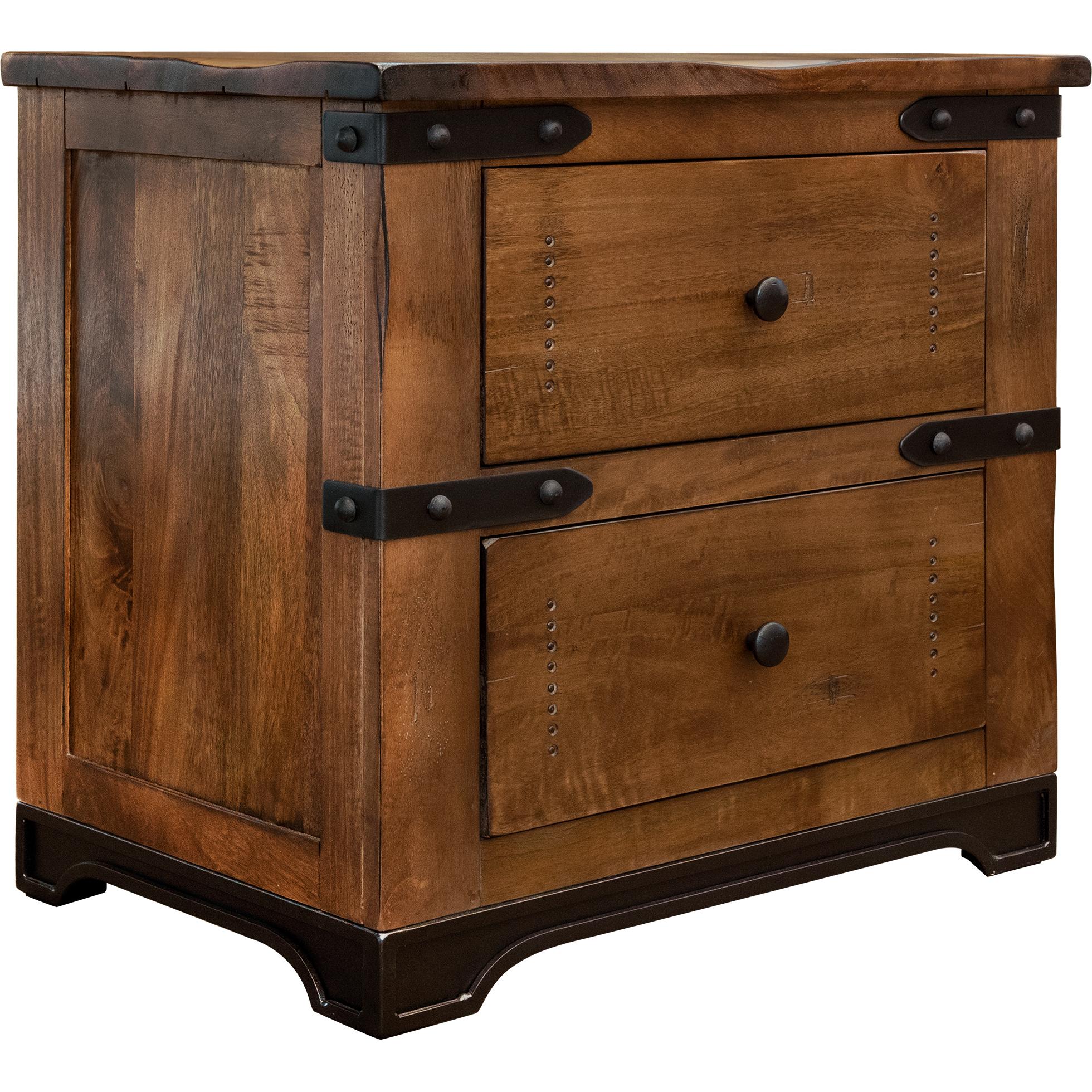 Parota 2 Drawer Nightstand 1 Parota 2 Drawer Nightstand