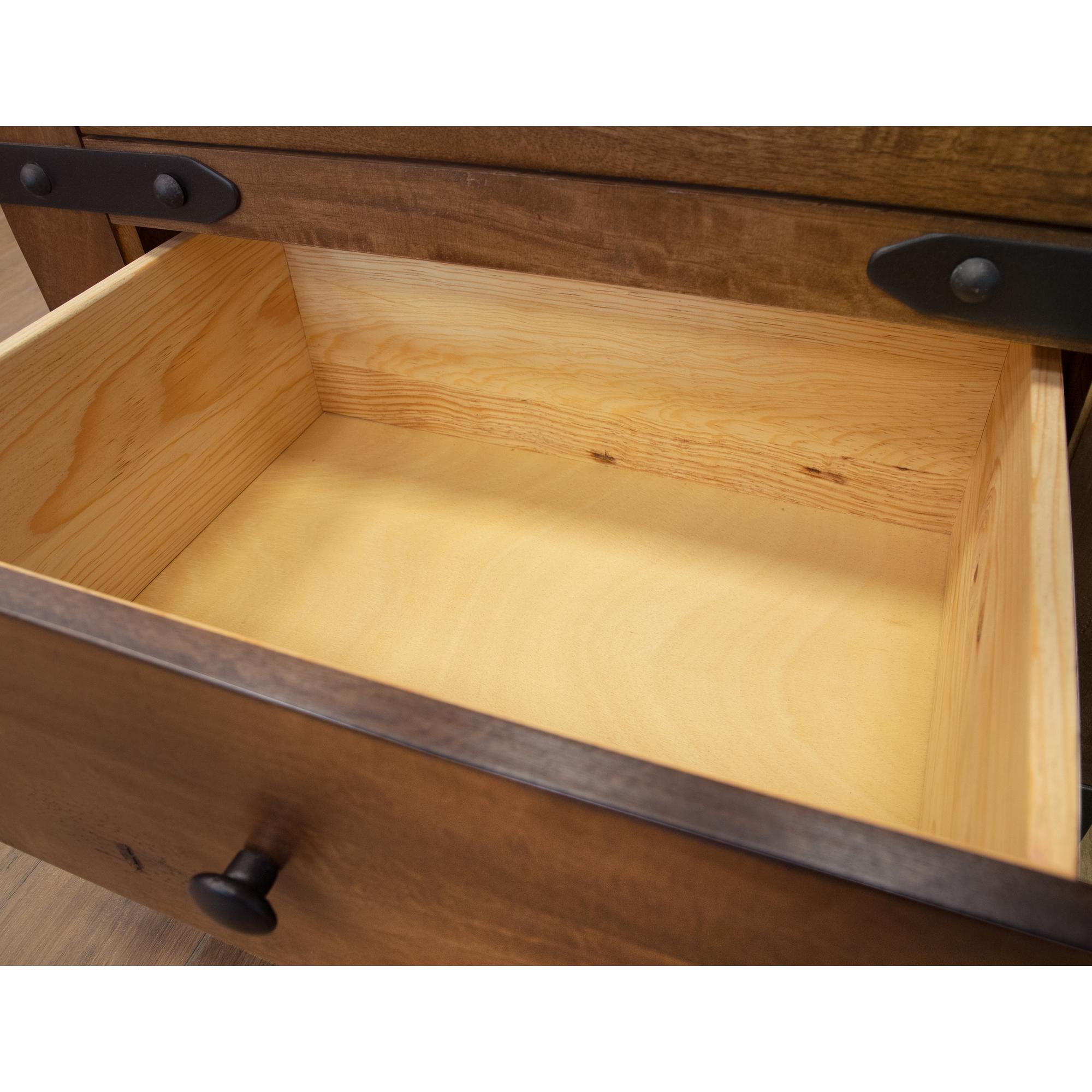 Parota 2 Drawer Nightstand 5 Parota 2 Drawer Nightstand - Image 5