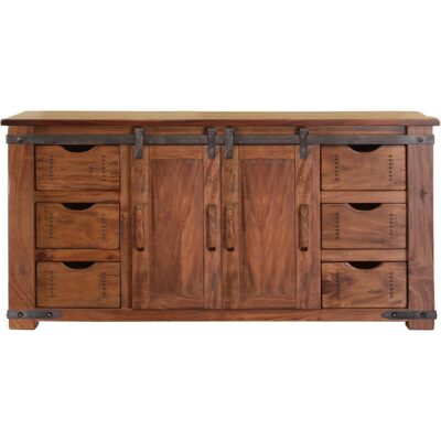 Parota 6 Drawer 2 Door 60" TV Stand