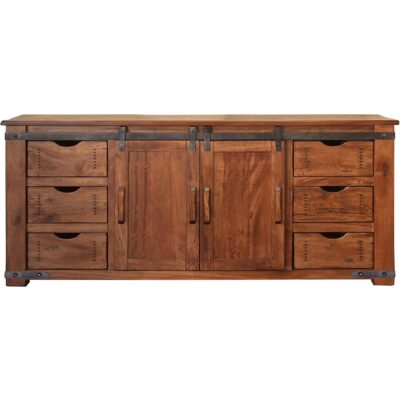 Parota 6 Drawer 2 Door 70" TV Stand