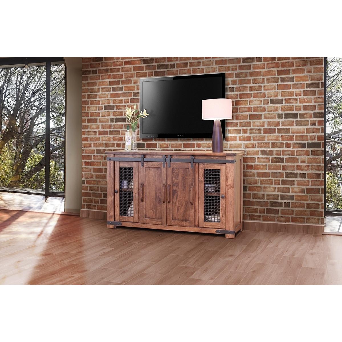 Parota 4 Doors 60" TV Stand 2 Parota 4 Doors 60" TV Stand - Image 2