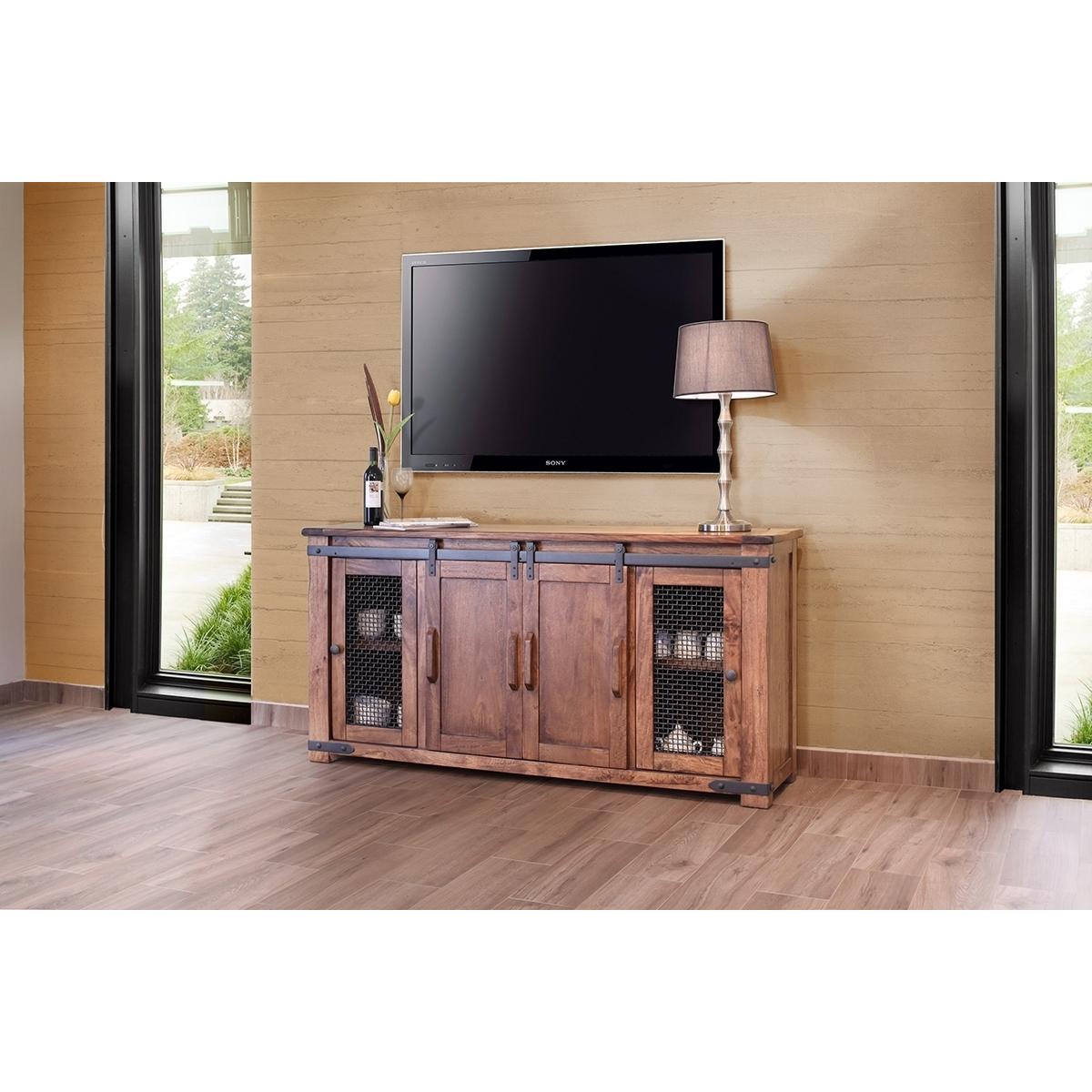 Parota 4 Doors 70" TV Stand 2 Parota 4 Doors 70" TV Stand - Image 2